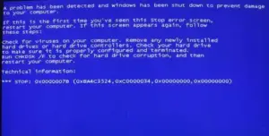 bluescreen