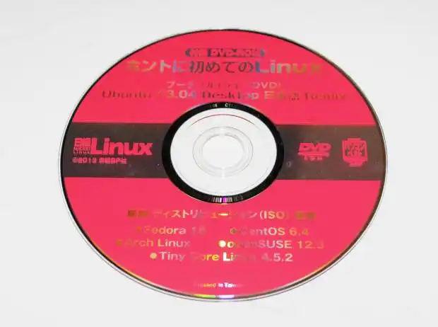 LinuxのUbuntuの起動用ディスク