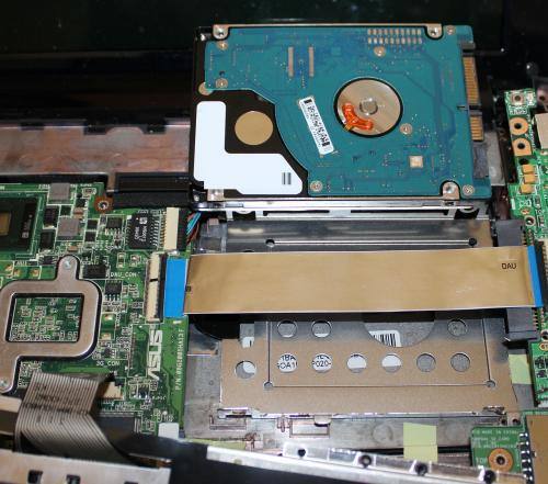 ハードディスクの取り出し ハードディスクの取り出し