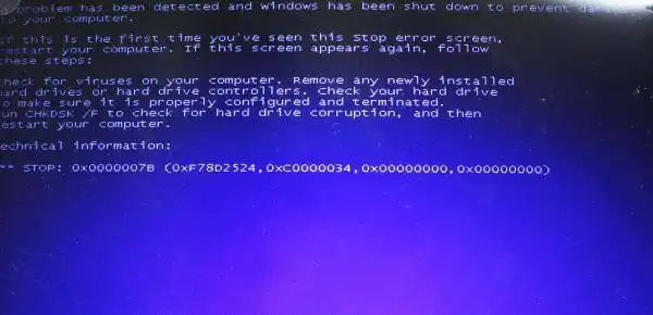 エラーメッセージ