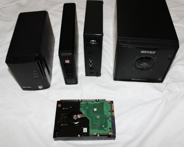 ハードディスク搭載の装置 ハードディスク搭載の装置