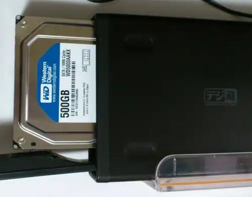 ハードディスクの入れ替え