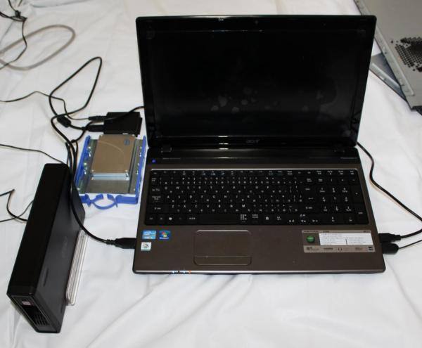 USB接続