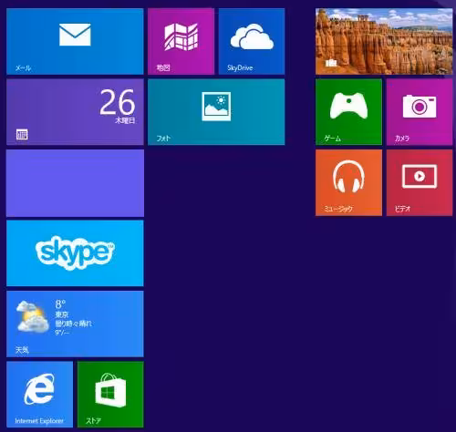 ウィンドウズ8.1