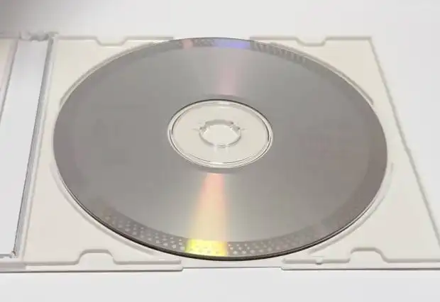 CD-RWと収納ケース