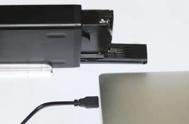 外付けHDDケースでの読み取り