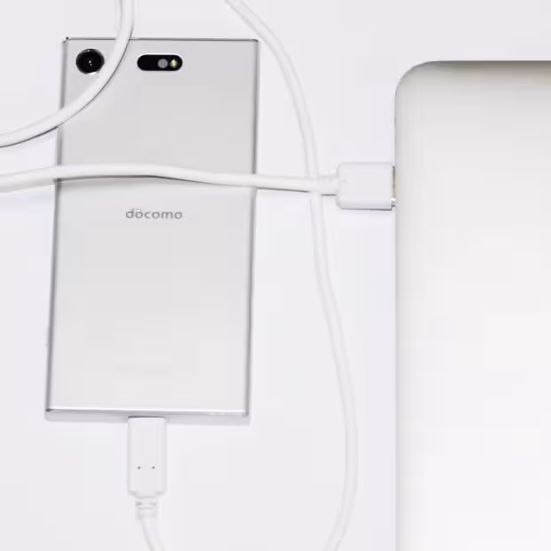 スマートフォンの同期接続