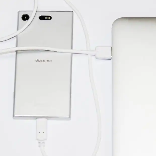 スマートフォンの同期接続