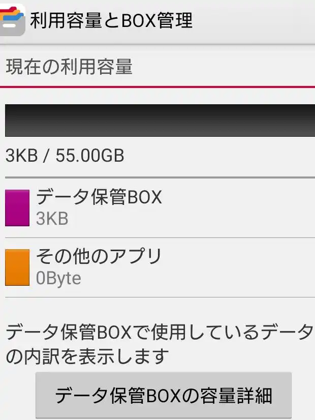 データ保管ボックス