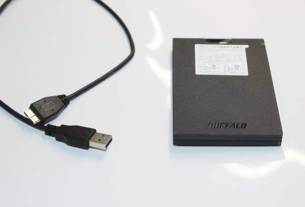外付けのSSD
