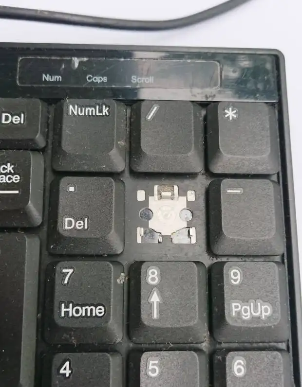 破損したキーボード