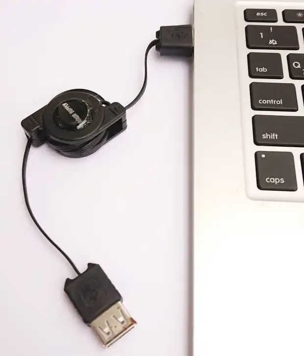 MacのパソコンへのUSB接続