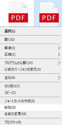 PDFのファイル