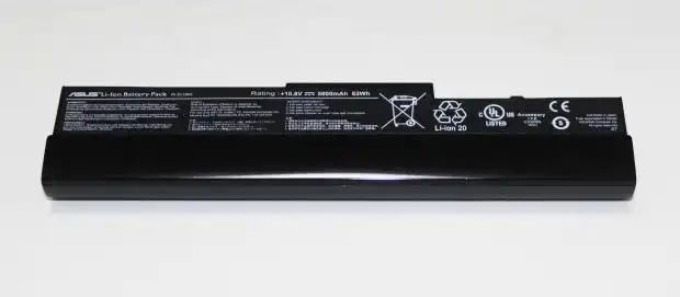 ノートPCのバッテリー