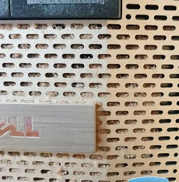 パソコンケースの汚れ