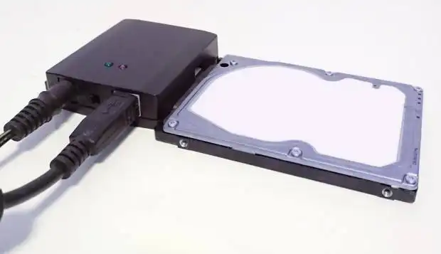 USB変換ユニットで読み込み