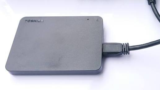 ポータブルHDDのUSB接続 ポータブルHDDのUSB接続