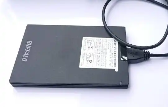 ポータブルSSDのUSB接続