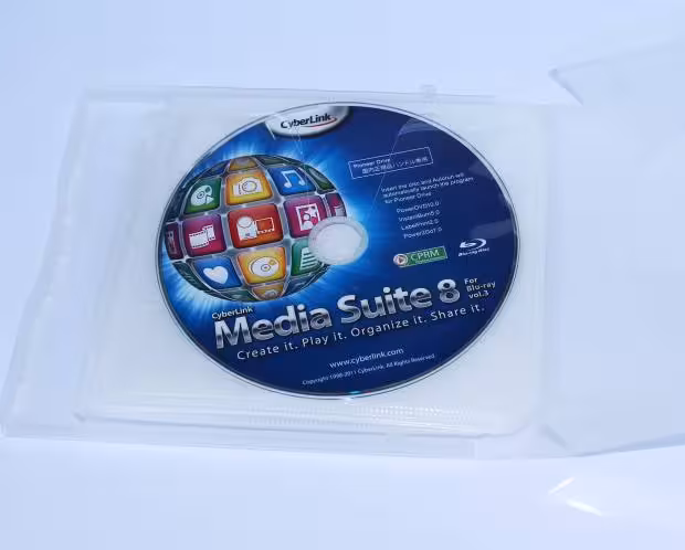 ドライバのディスク