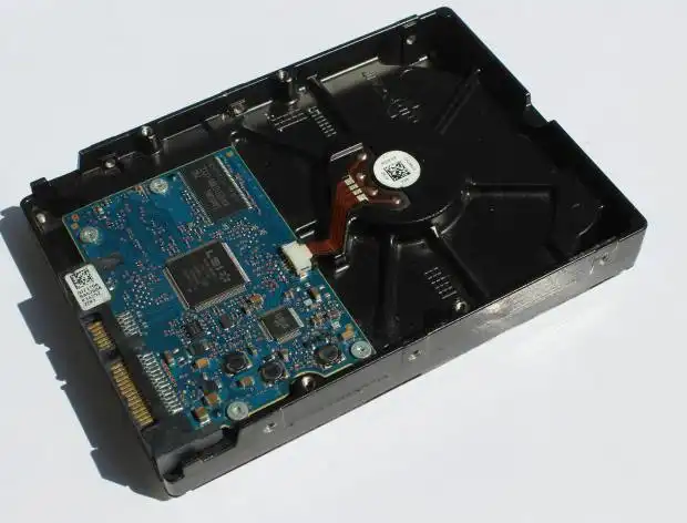 3.5インチのハードディスク