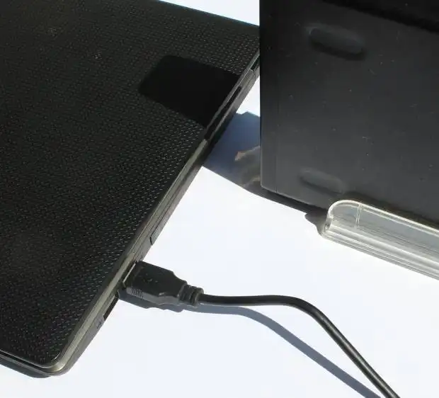 ハードディスクの外付け