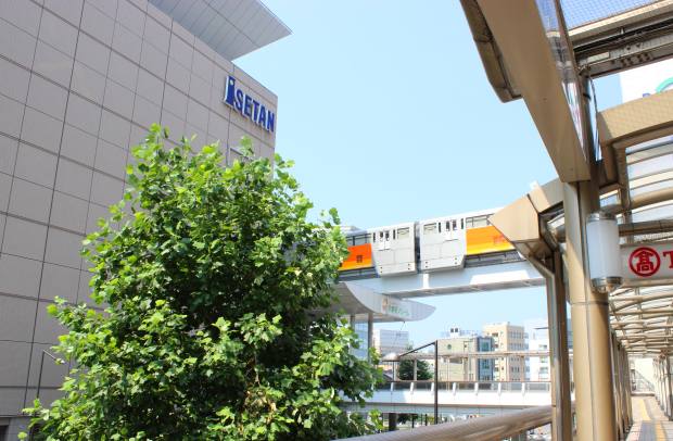都市の商店街