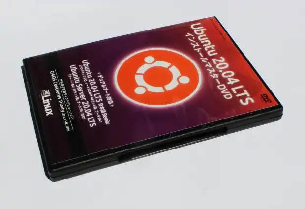 UbuntuのDVDディスク