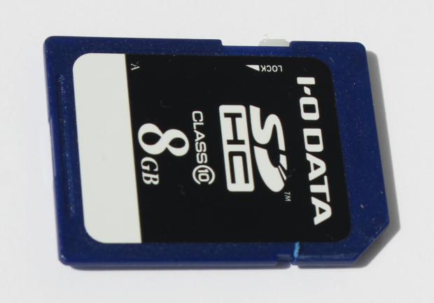 アイ・オー・データ製のSDメモリーカード
