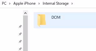 スマートフォンのフォルダーへのアクセス スマートフォンのフォルダーへのアクセス