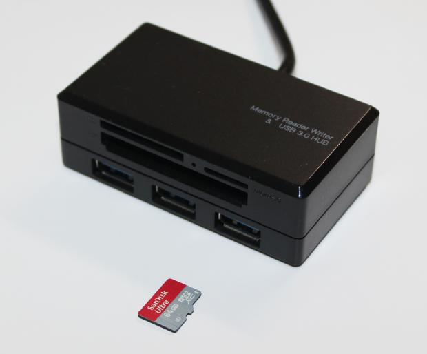 サンディスクのmicroSDカード