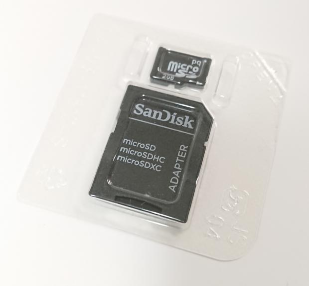 SanDiskのSDメモリーカード