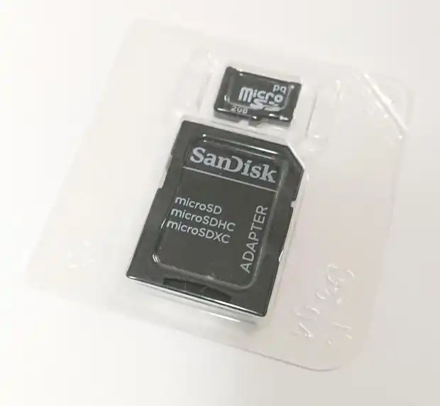 SanDiskのSDメモリーカード