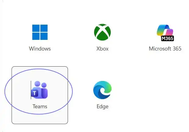 Microsoft Teamsのページ