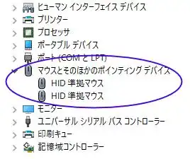マウスとそのほかのポインティングデバイス