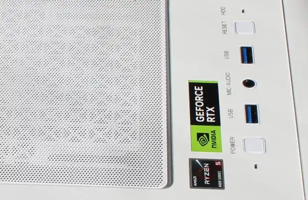 パソコンの電源ボタン