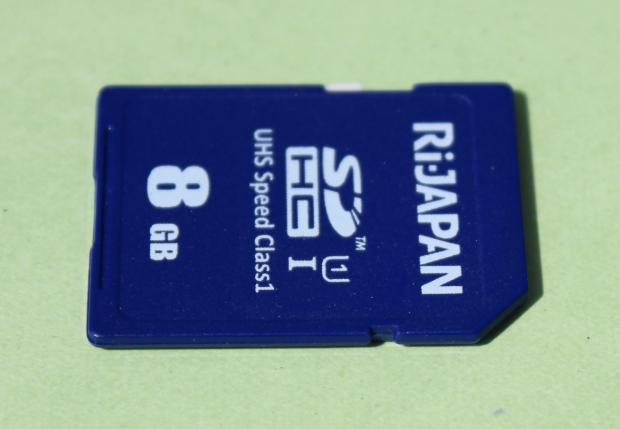 RiJAPAN製のSDカード