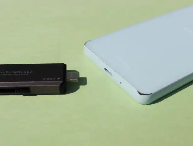 USB-Cコネクタの接続