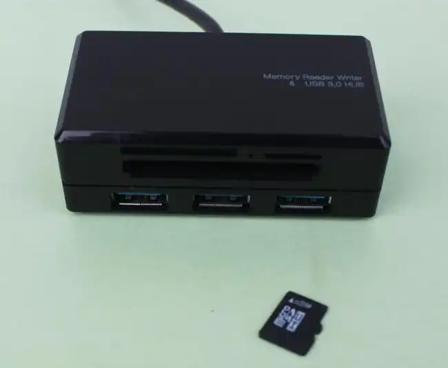 SDカードのUSB接続