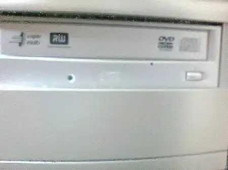 DVDドライブのふた