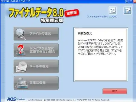 ファイナルデータ