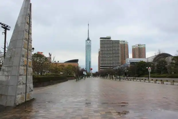 福岡市内の市街地