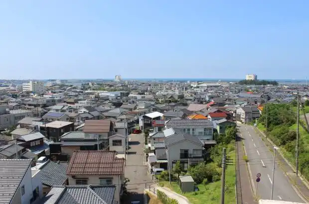 新潟市の市街地