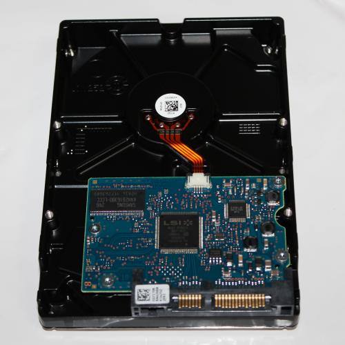 500GBのハードディスク