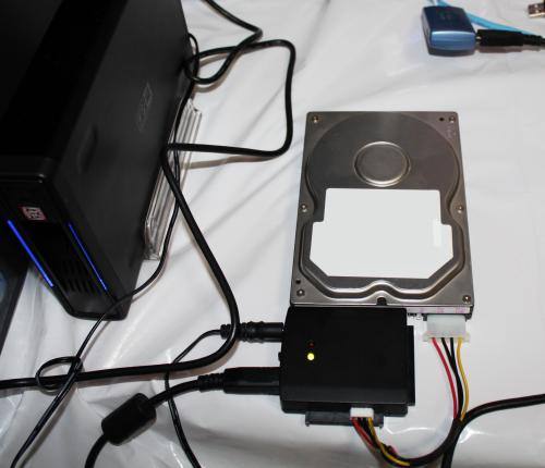 HDDの接続 HDDの接続