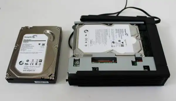 外部のHDDの交換