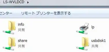 フォルダー一覧