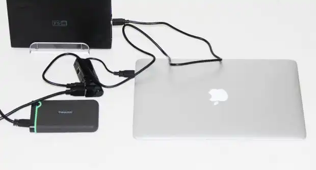 外付けHDDの接続