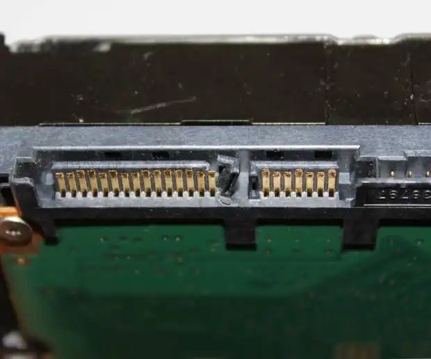 ハードディスクの差込口 ハードディスクの差込口