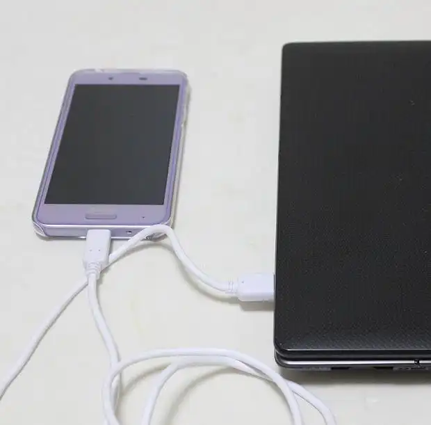 スマートフォンの同期